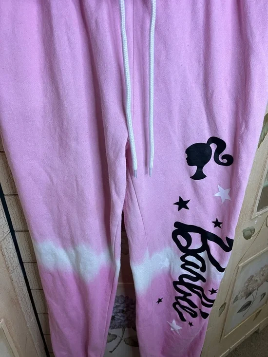 Barbie Pink and White Ombre Hoodie & Joggers Set - Picture 6 of 6